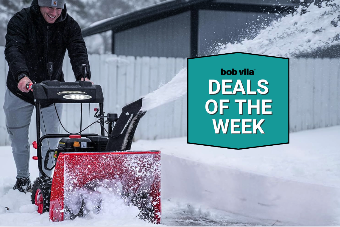 Deals of the Week December 2024 snowblower in action