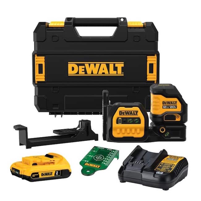 The Best Laser Level DeWalt DCLE34020G Cross Line Laser Level