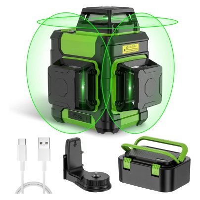 The Best Laser Level Huepar HM03CG 360-Degree Green Laser Level