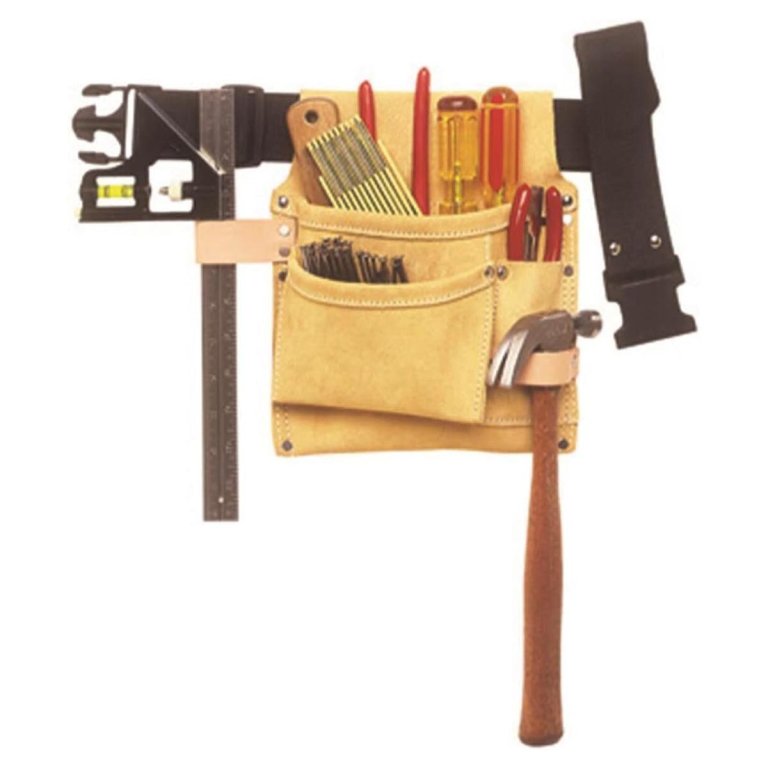 The Best Tool Belt Option Custom Leathercraft Suede Tool Belt