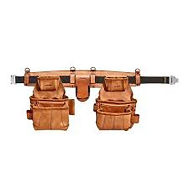 The Best Tool Belt Option Firm Grip Build-A-Rig Leather Framer Tool Rig