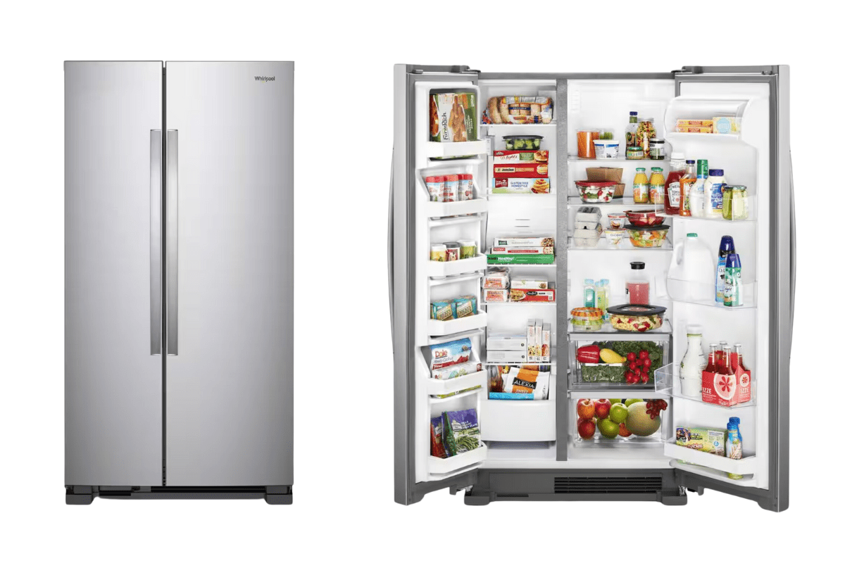 Double door fridge black friday on sale