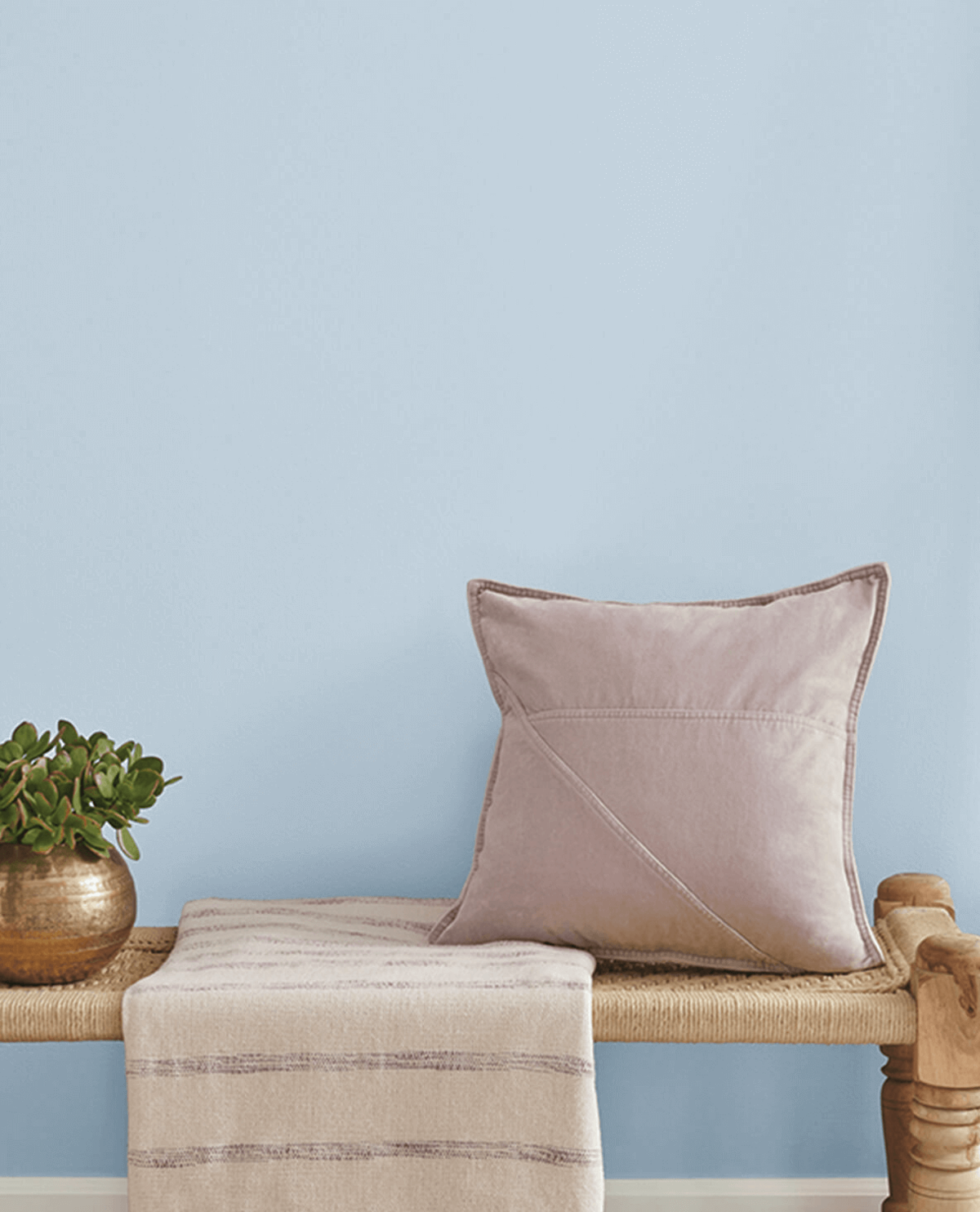 Sherwin-Williams Icelandic neutral paint color on a wall.