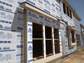 Sika Rmax Pro Select Polyiso Insulation Board on exterior house walls