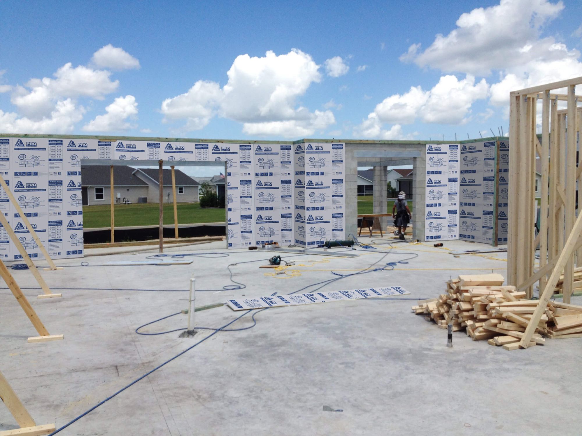 Sika Rmax Pro Select Polyiso Insulation Board for exterior walls 