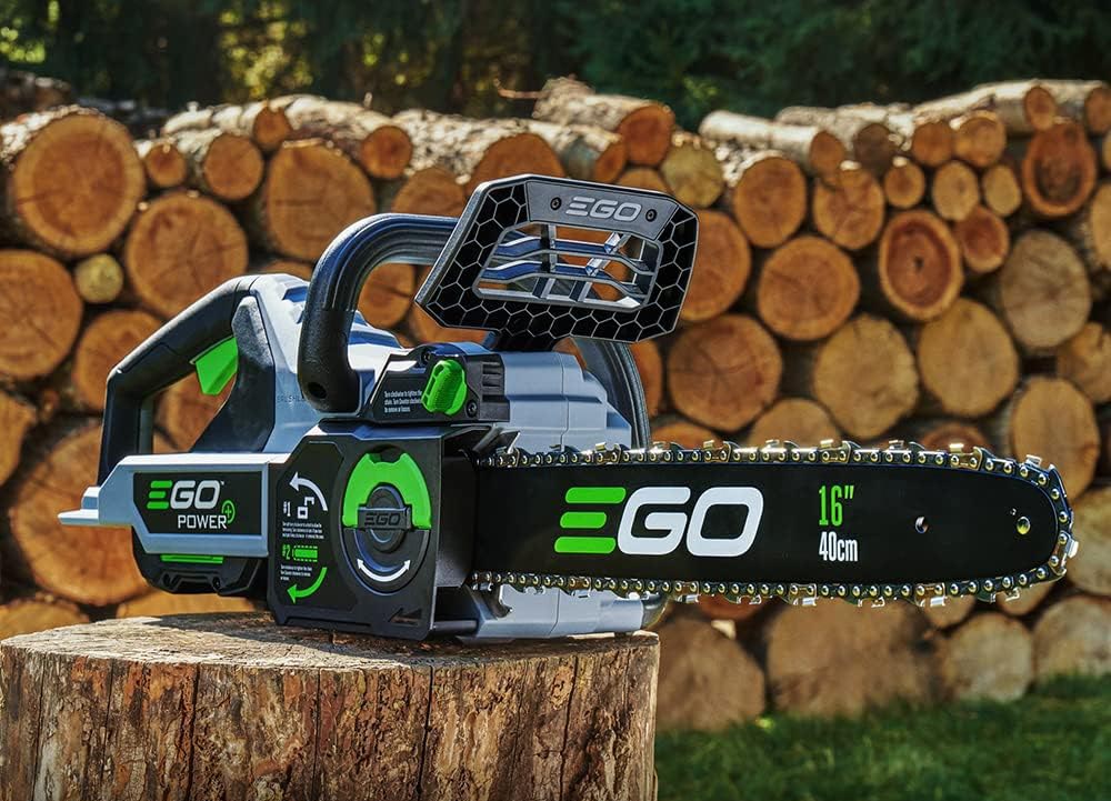The Best Outdoor Power Tool Option Ego Power+ 56-Volt Cordless Chainsaw
