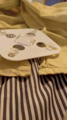 Wad-free being used on yellow sheets