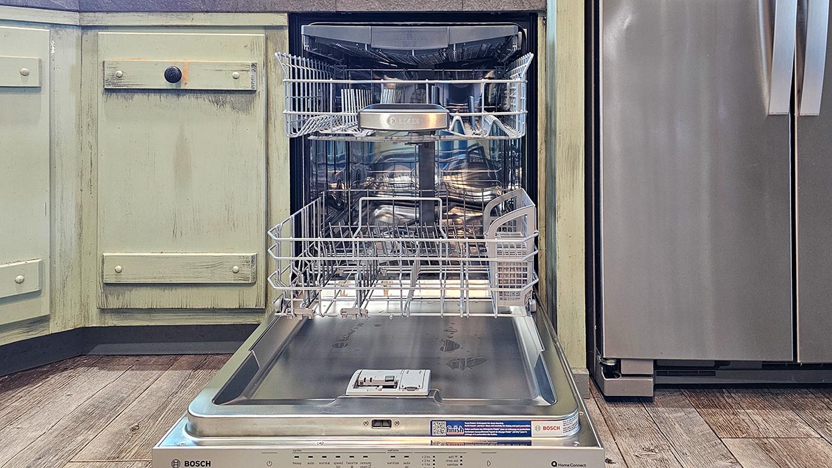 Bosch Dishwasher Review Bosch diswasher open no dishes