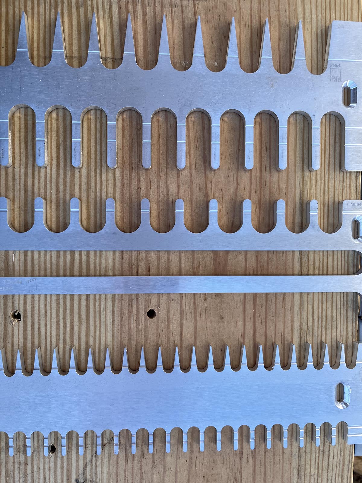 Porter-Cable Dovetail Jig router templates