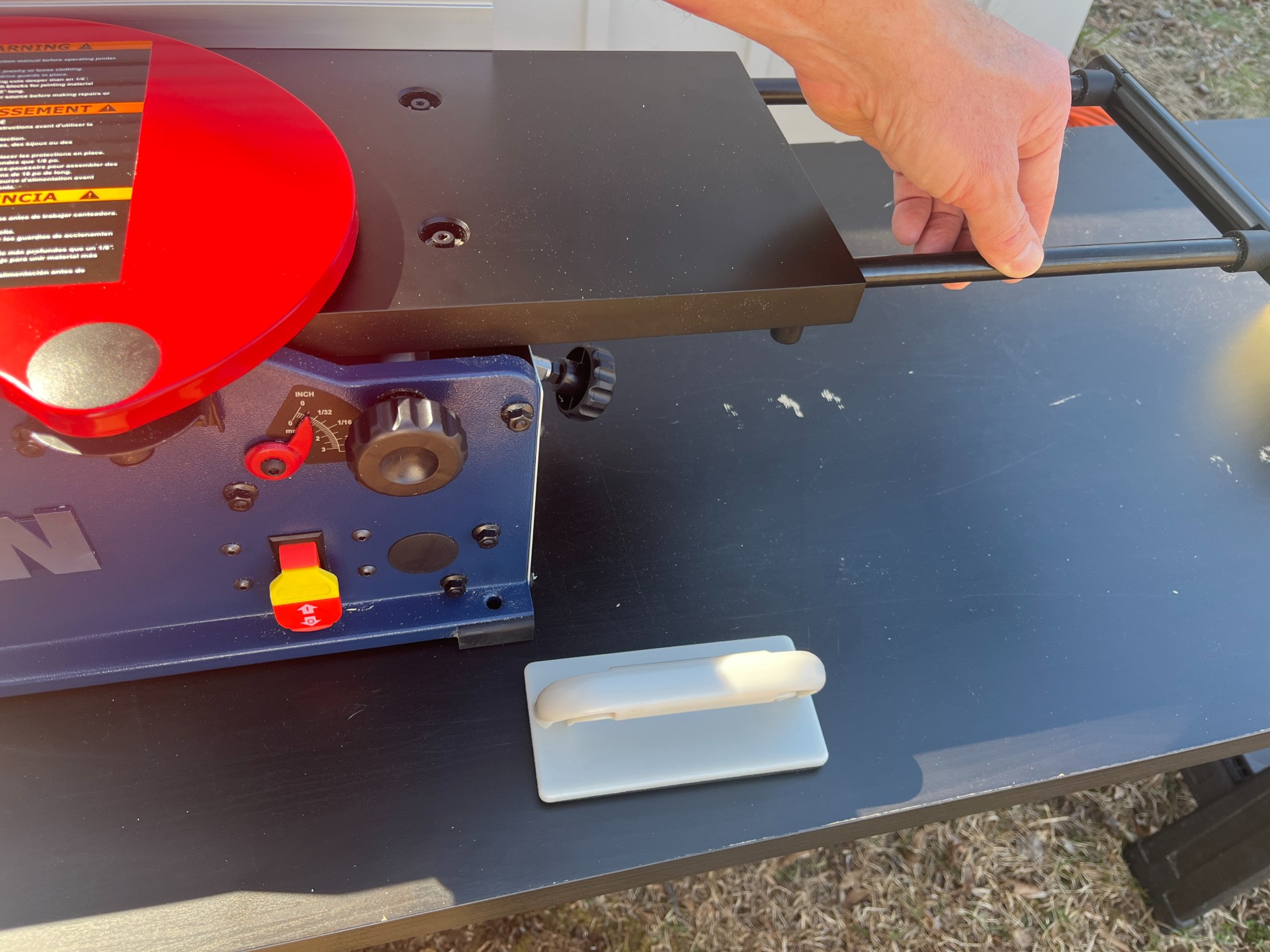 Rikon Jointer extendable table