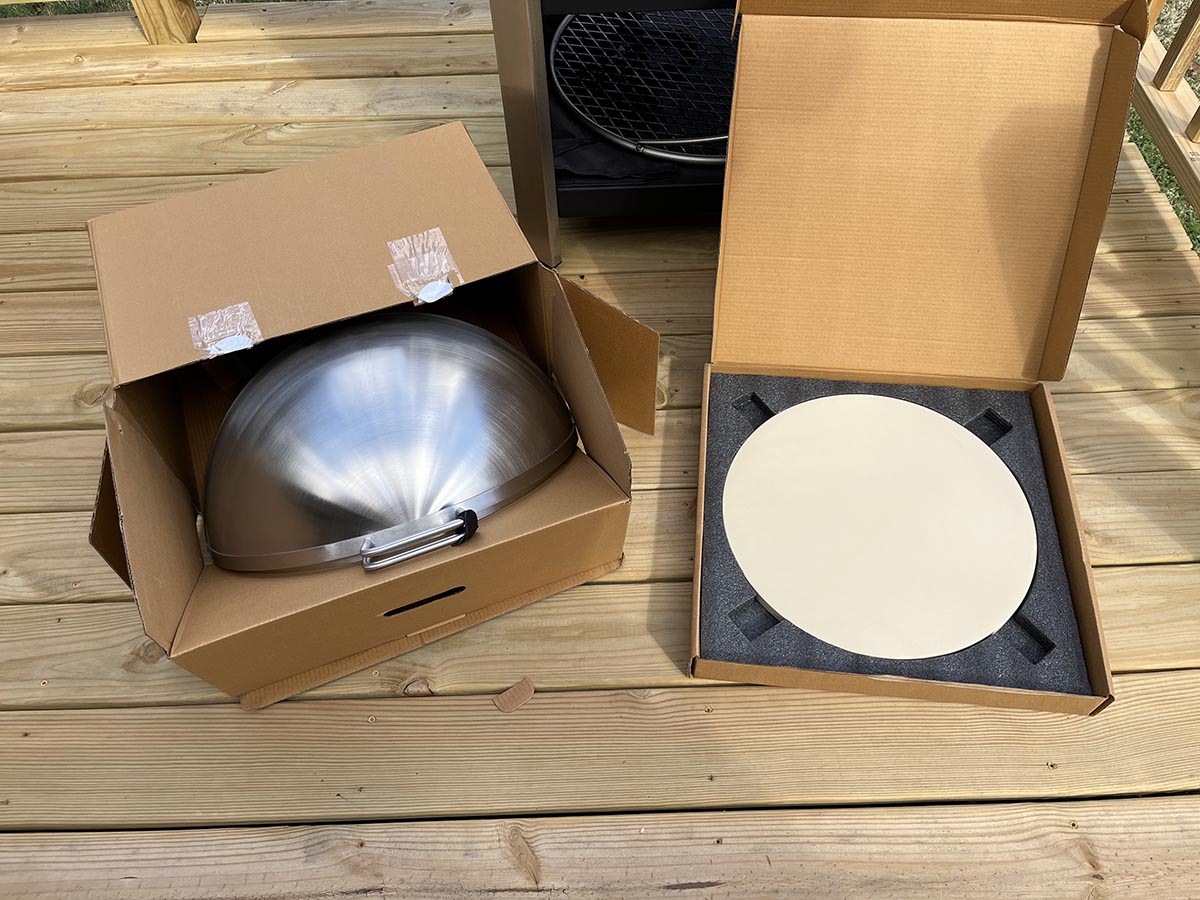 Breeo Grill Dome unboxing