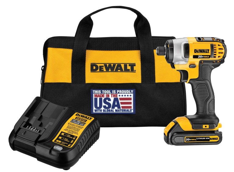 DeWalt DCF885C1 20V MAX ¼-Inch Impact Driver Kit