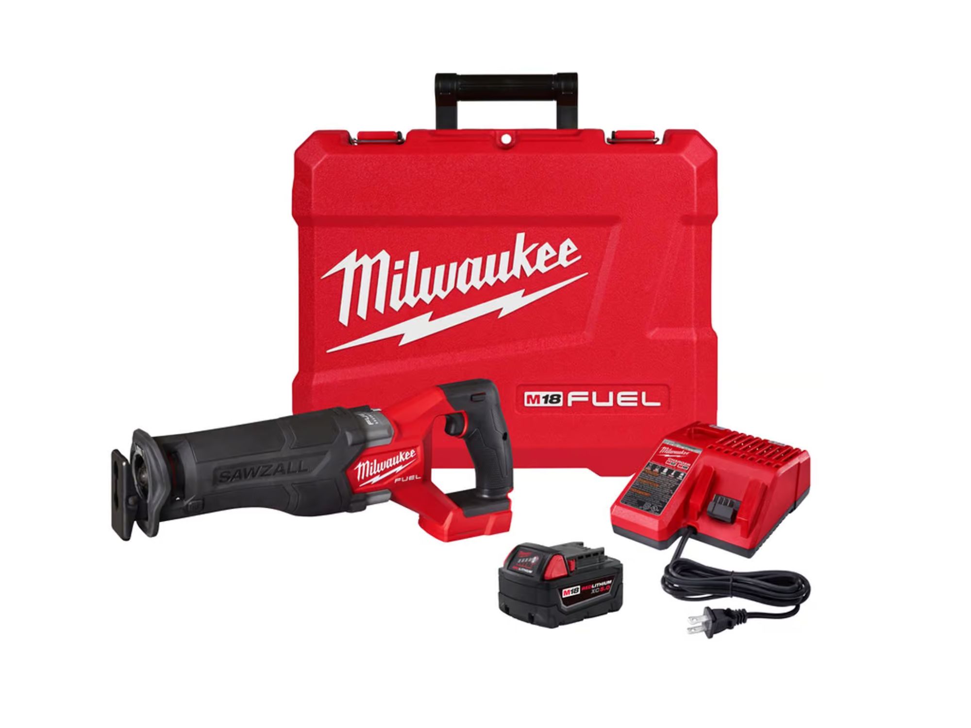 Milwaukee M18 Fuel Sawzall Reciprocating Saw Kit