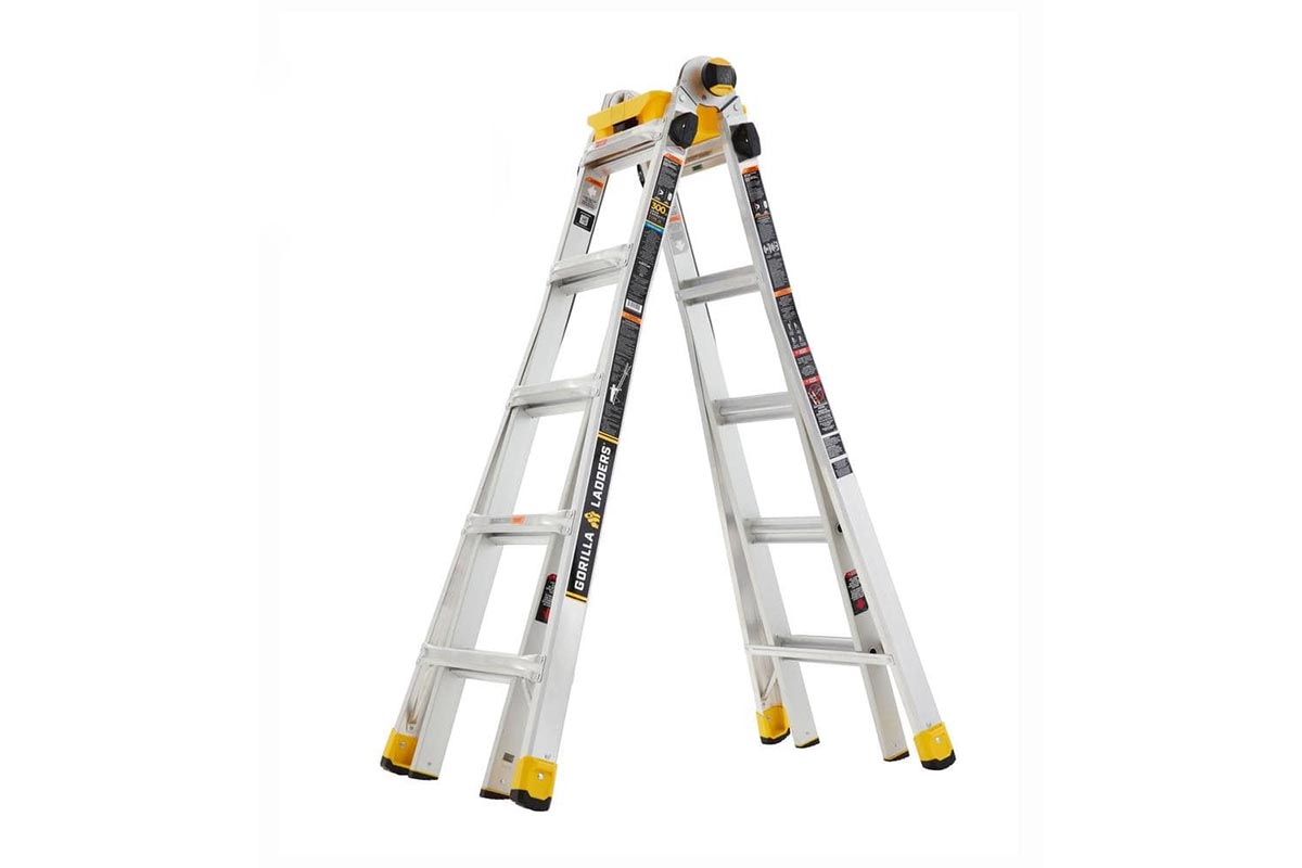 Must Have Tools Option Gorilla 22-Foot MPXA Multi-Position Aluminum Ladder