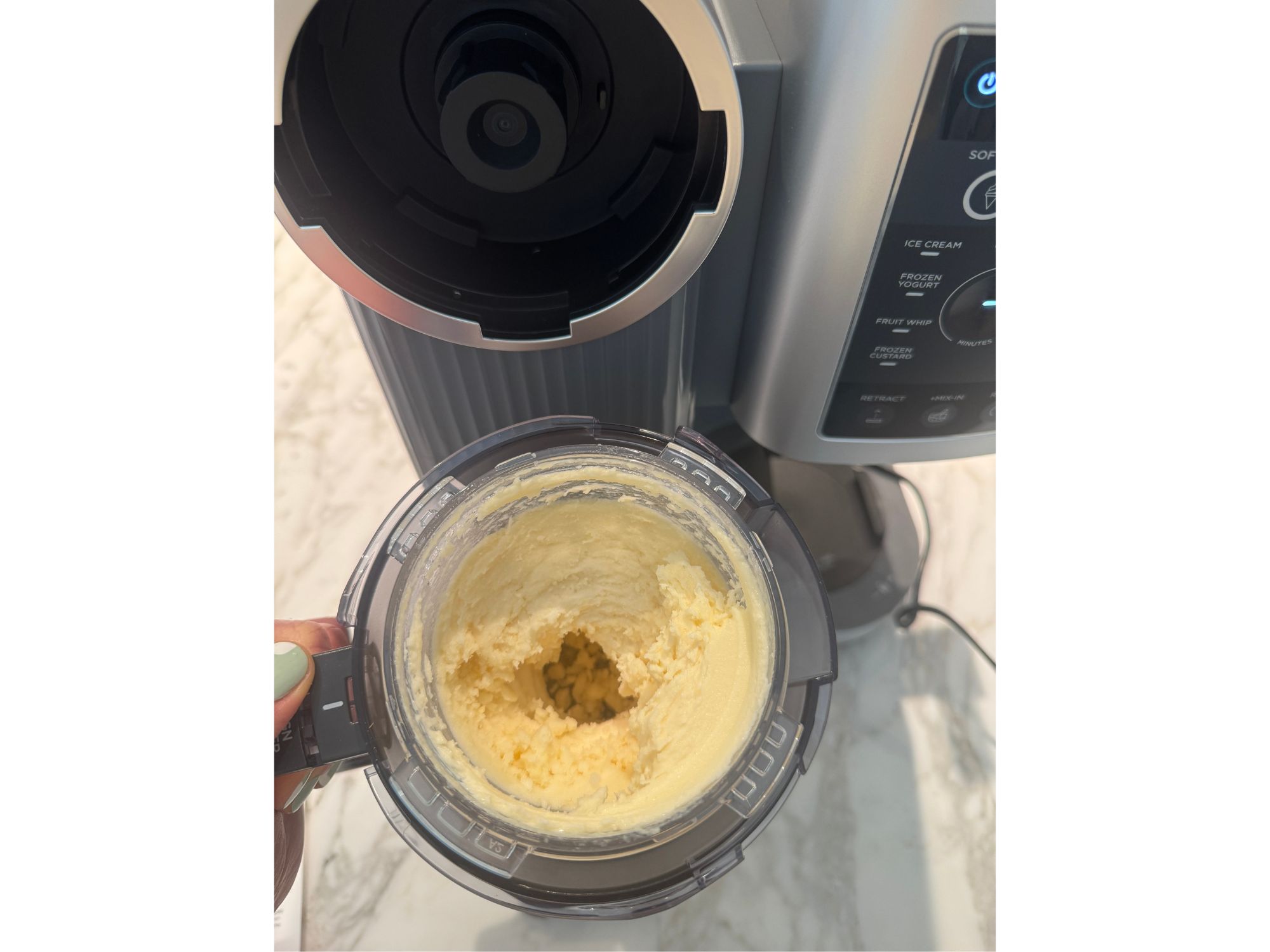 Ninja Swirl cream making