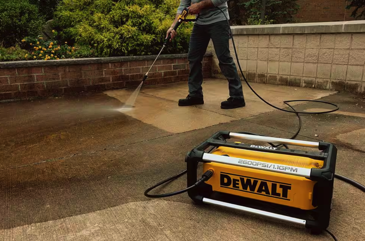 DeWalt Pressure Washer new expanded outdoor line