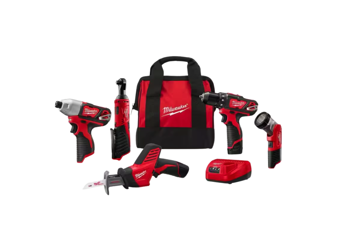 Milwaukee 12V 5-Tool Combo Kit