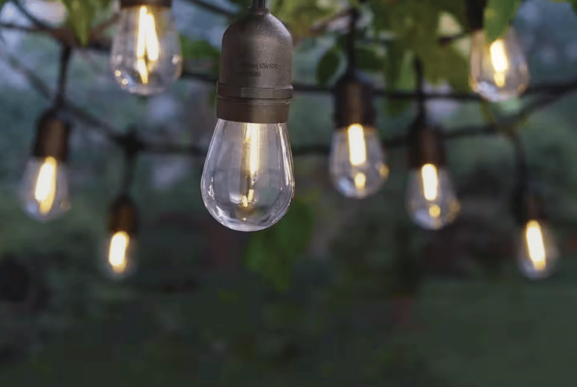 Hampton Bay String Lights Home Depot Deal