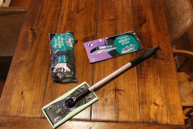 Swiffer Sweep & Mop Deluxe 2-in-1 Floor Mopping and Sweeping Kit