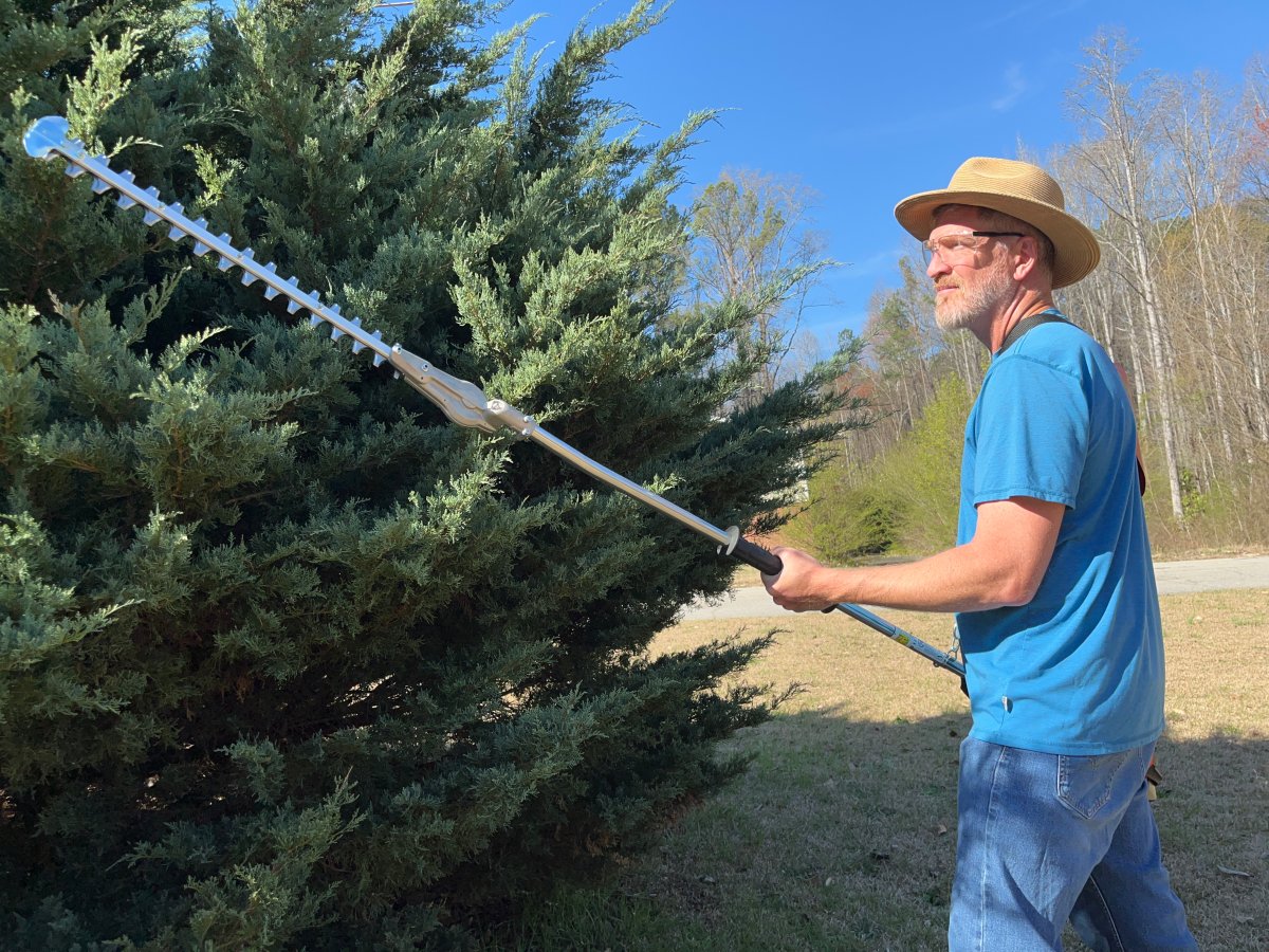 The Best Cordless Hedge Trimmer Echo Cordless Pole Hedge Trimmer