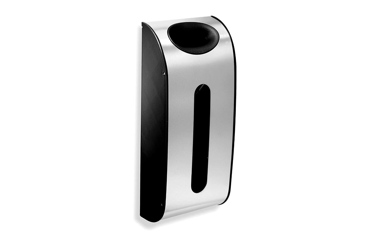 The Best Organizer Option Simplehuman Wall-Mount Grocery Bag Dispenser
