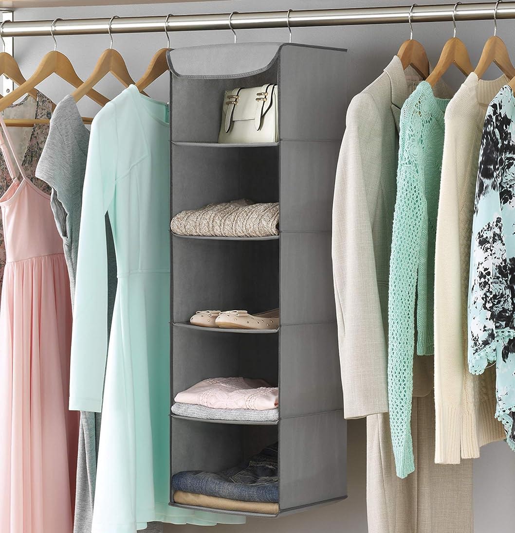 The Best Organizer Option Whitmor 5-Section Closet Organizer