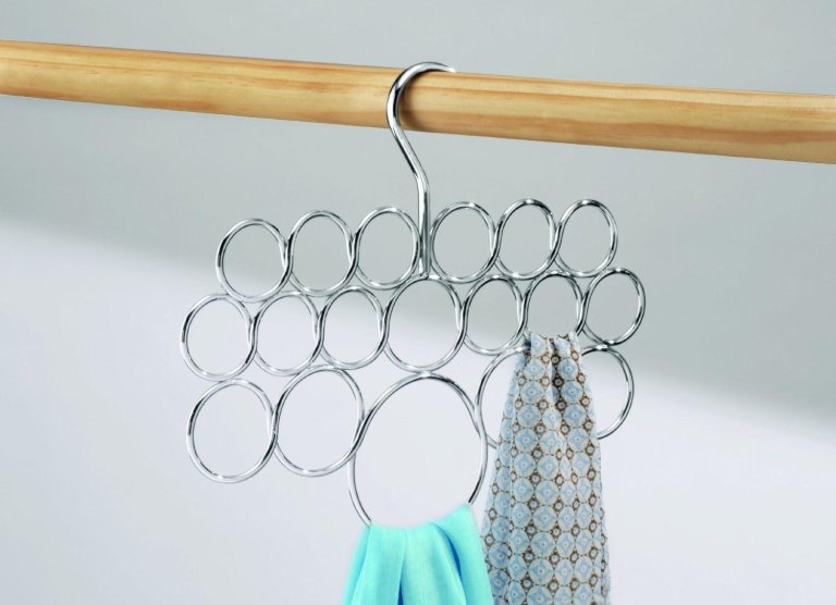 The Best Organizer Option iDesign Axis Metal Loop Scarf Hanger