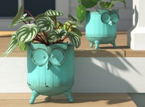 The Best Way Day Patio Deals Cloninger Owl 2-Piece Planter Set