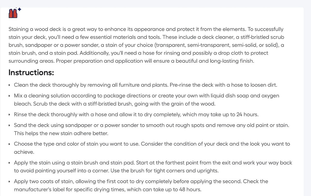 Lowe's AI Project Assistant