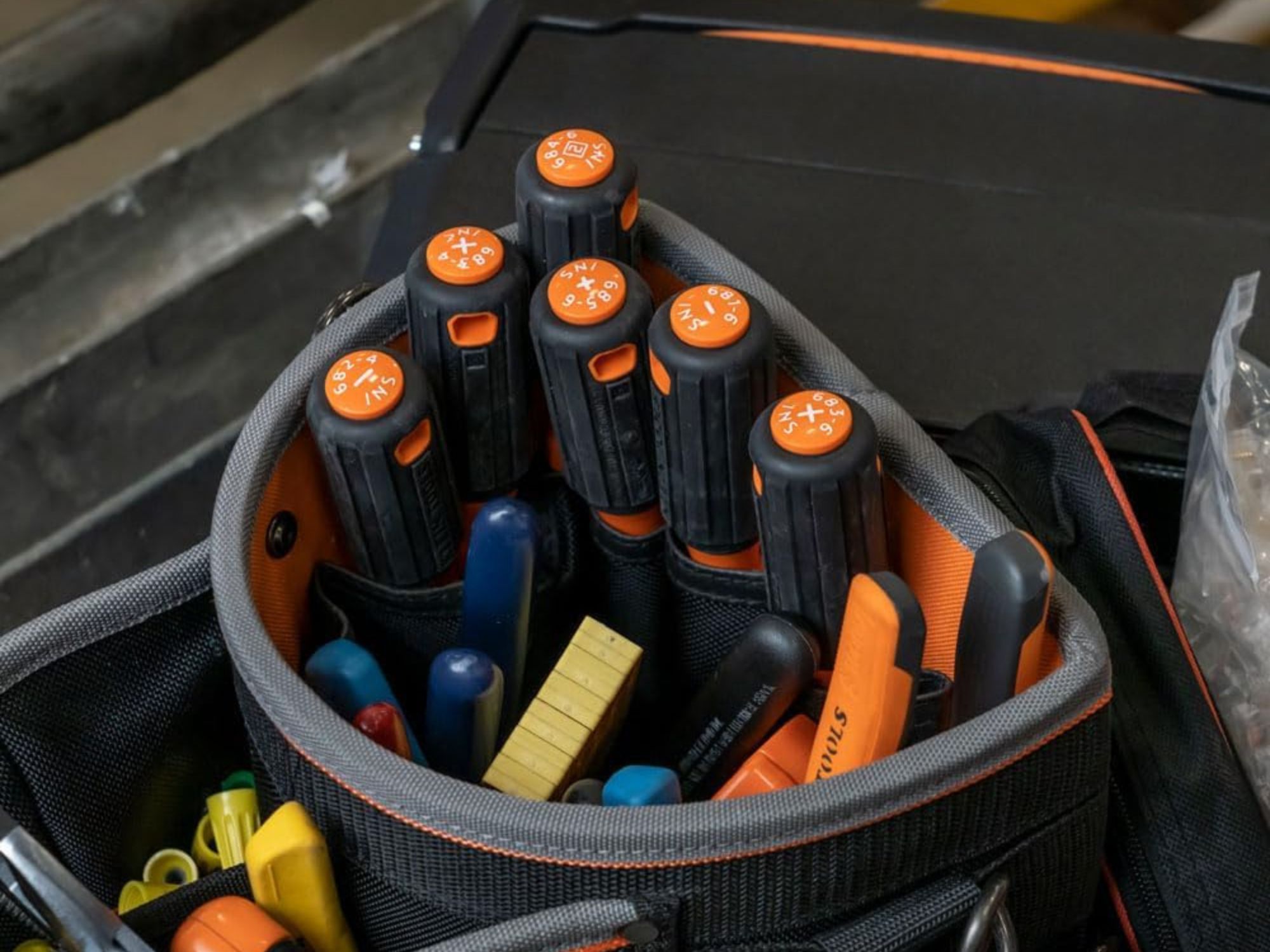 Best Insulated Screwdrivers collection put in a bag