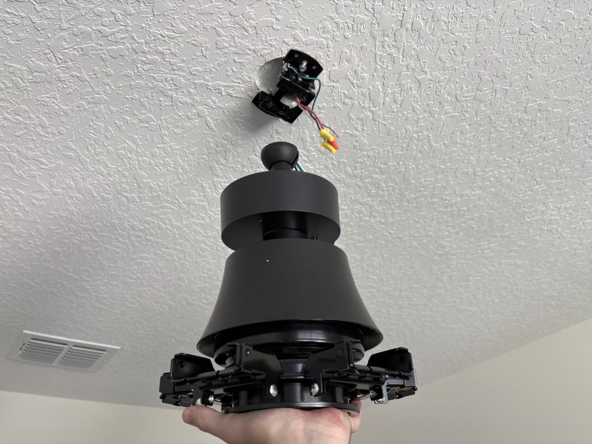 Dreo ceiling fan install