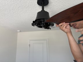 Dreo ceiling fan install