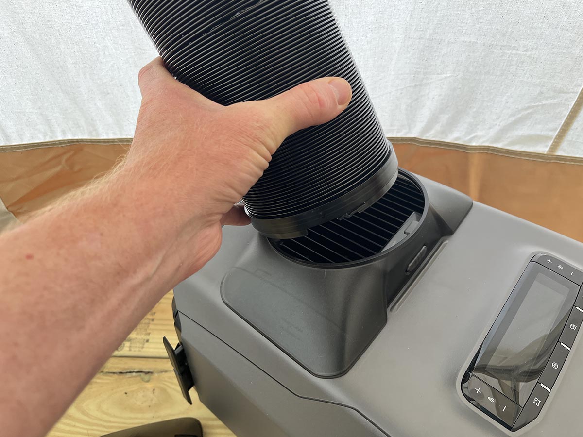 EcoFlow Wave Review EcoFlow Wave 3 assembly
