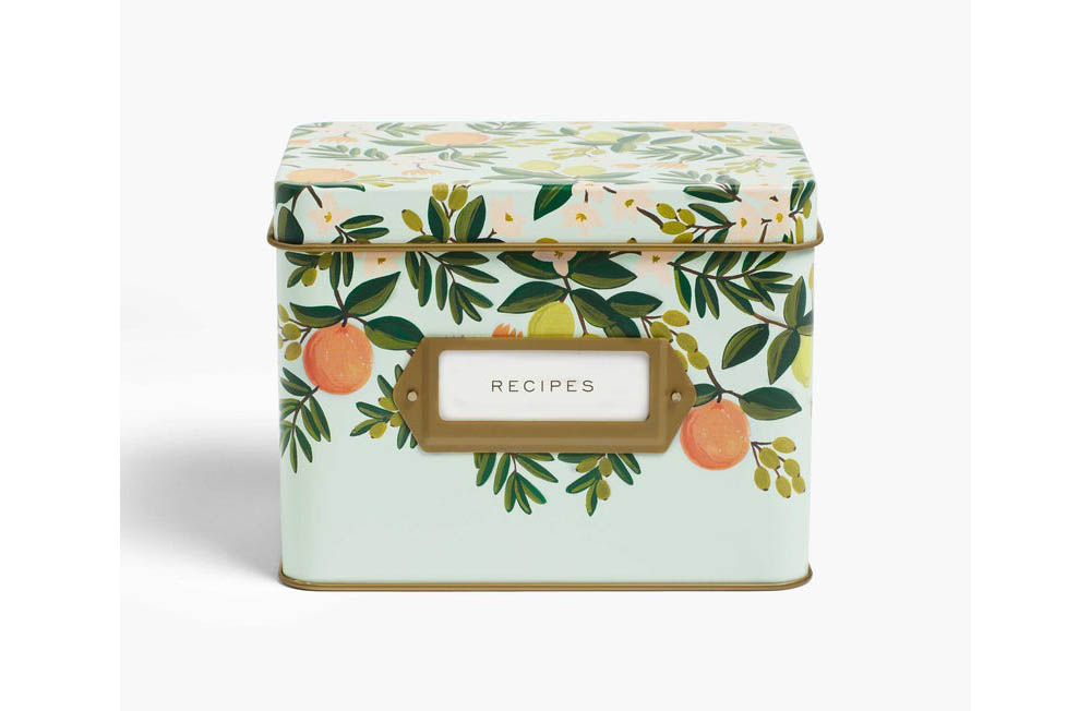 The Best Mother’s Day Gift Rifle Paper Co. Recipe Tin