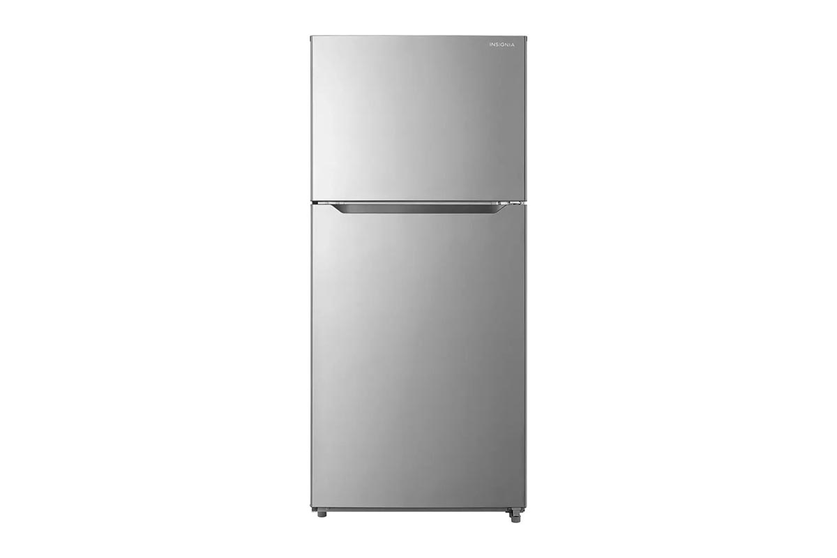 The Most Energy Efficient Appliances Option Insignia NS-RTM20SS3 20.5 Cubic Foot Top Freezer Refrigerator