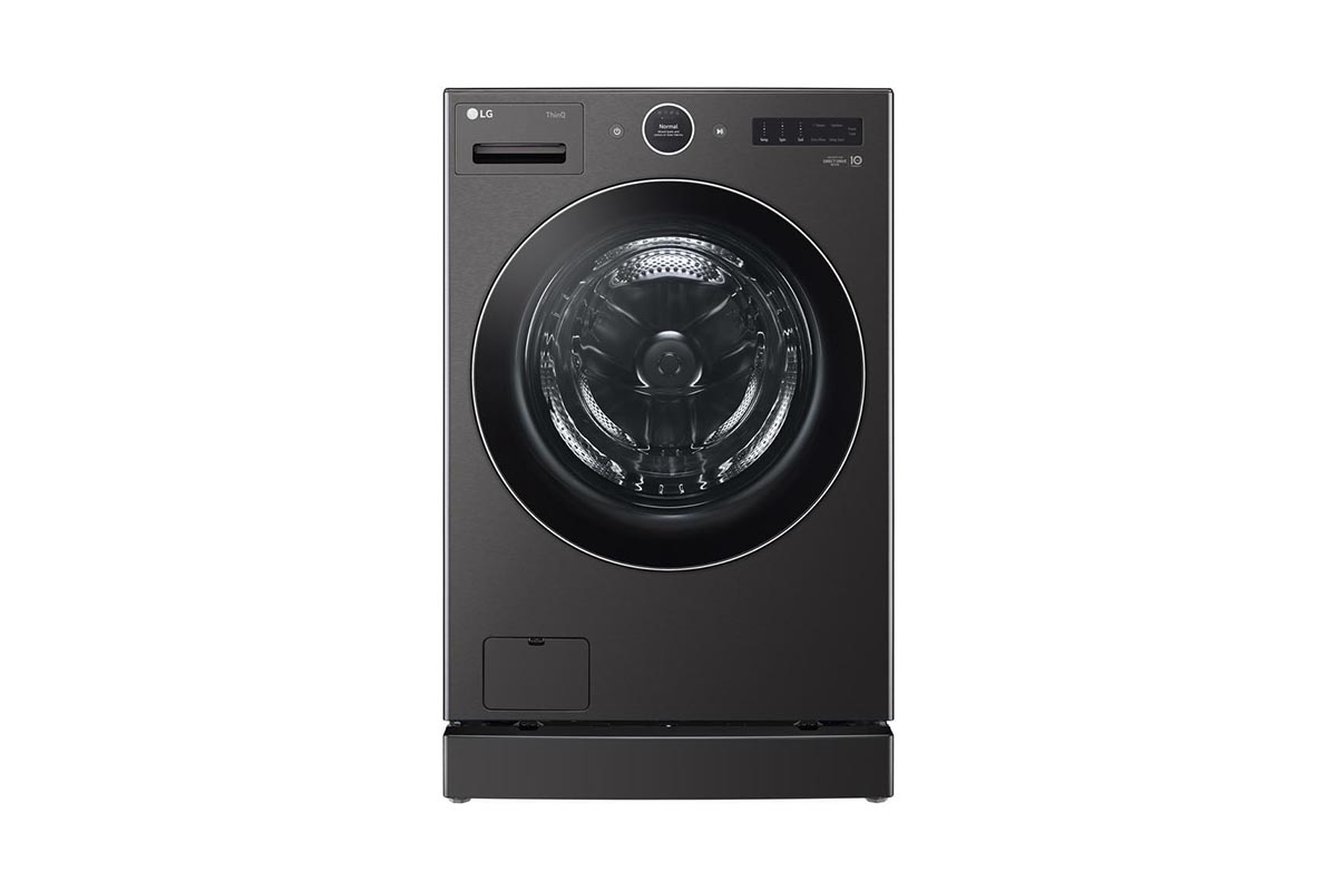 The Most Energy Efficient Appliances Option LG WM6700HBA Stackable Front-Load Smart Washer