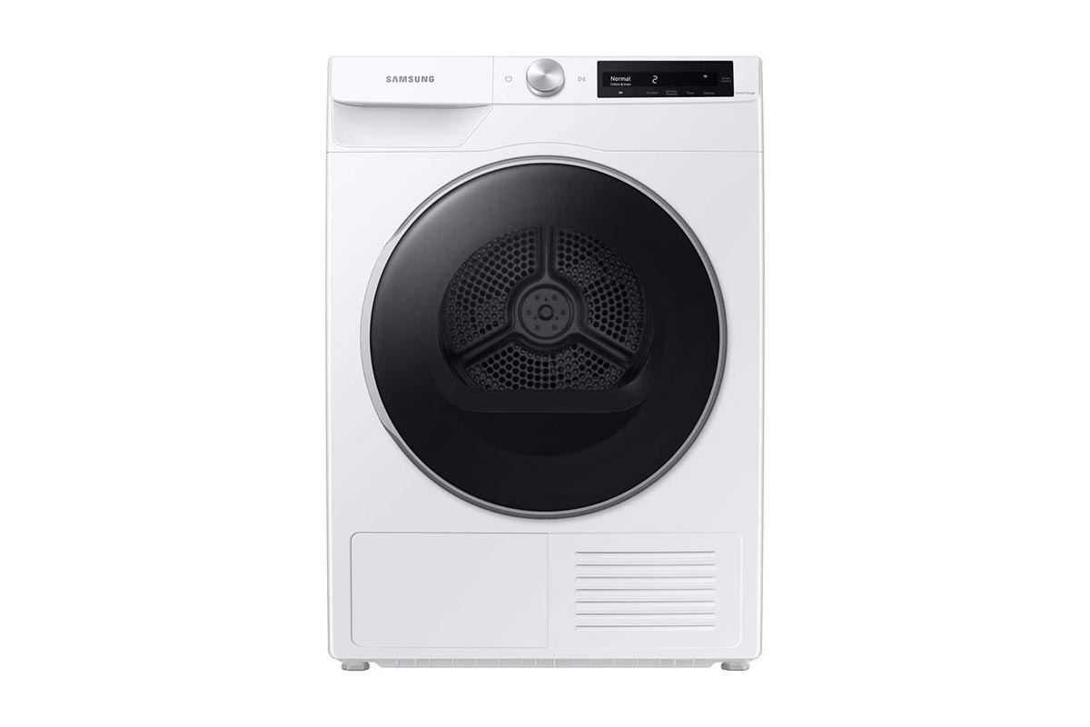 The Most Energy Efficient Appliances Option Samsung DV25B6900HW Ventless Electric Heat Pump Dryer
