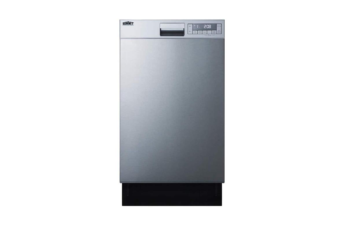 The Most Energy Efficient Appliances Option Summit DW18SS4 18-Inch Front Control Dishwasher