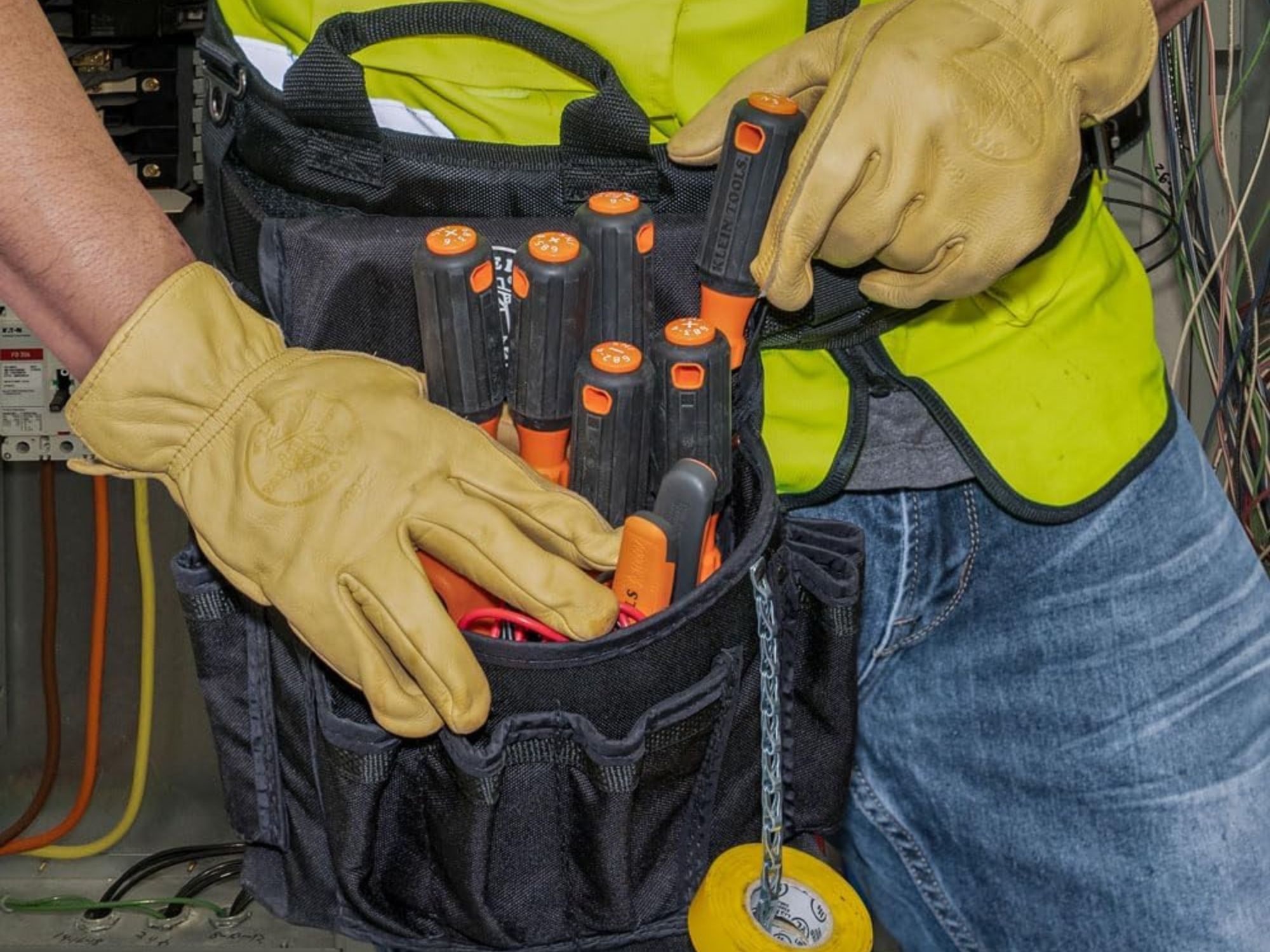 A person choosing some of Best Insulated Screwdrivers