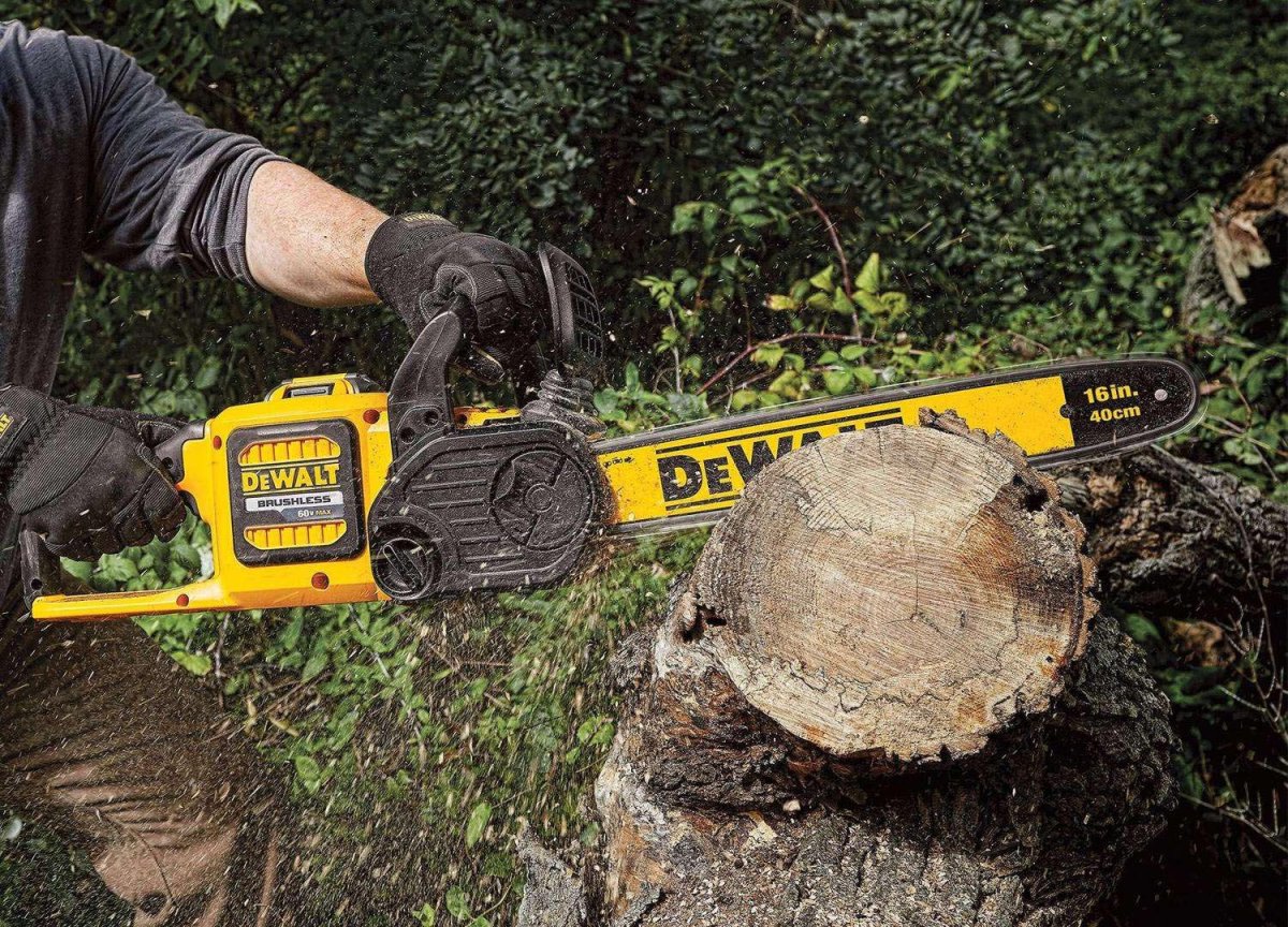 Ace hardware free Dewalt batteries DeWalt 60V 16-Inch Chainsaw Kit