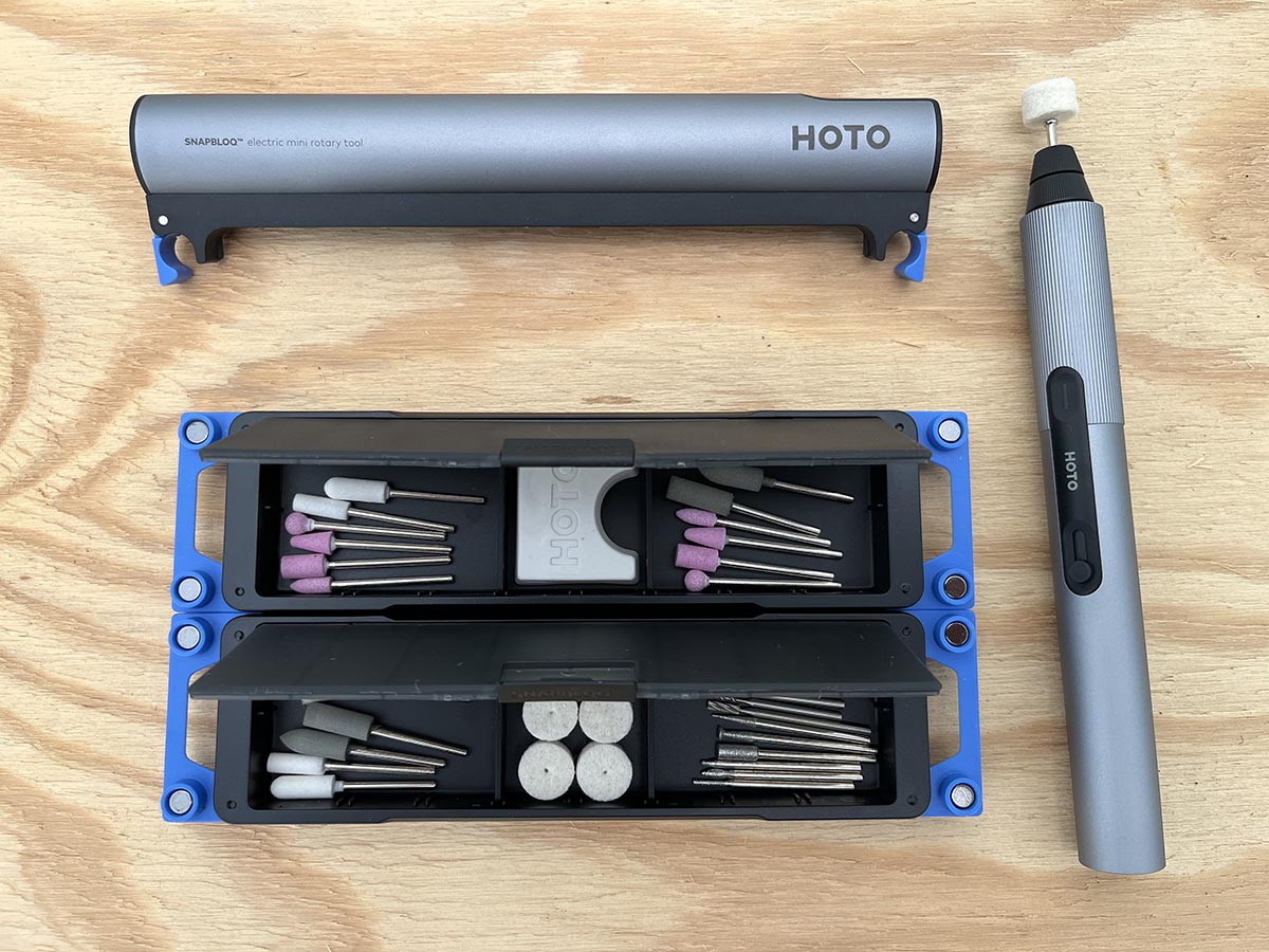 HOTO Snapbloq mini rotary tool kit