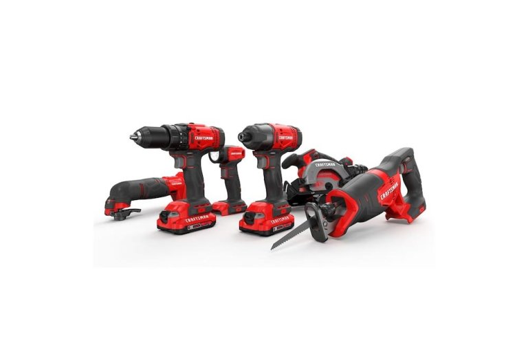 June Craftsman Round up at Lowes CRAFTSMAN V20 20-volt Max 6-Tool Power Tool Combo Kit