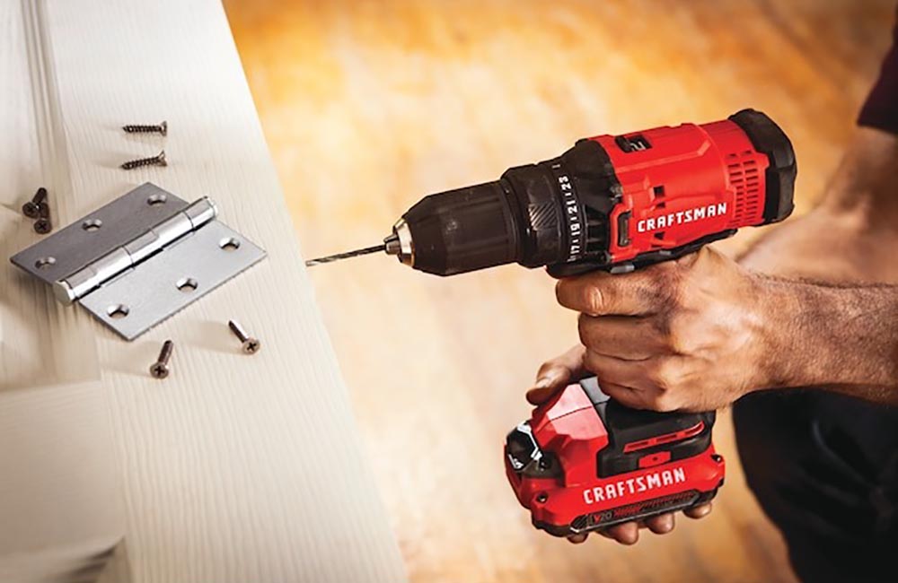 June Craftsman Round up at Lowes Craftsman V20 ½ Cordless Drill Kit f