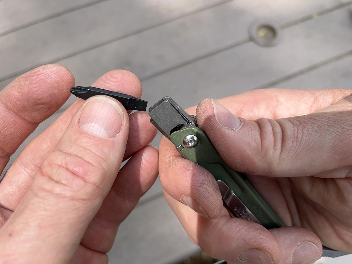 Leatherman Signal multitool Review bit driver