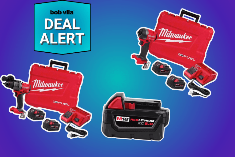 Milwaukee free battery deal at Ace Hardware