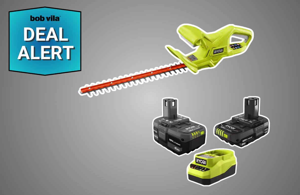 Free Ryobi Hedge Trimmer at The Home Depot During Ryobi Days Deals