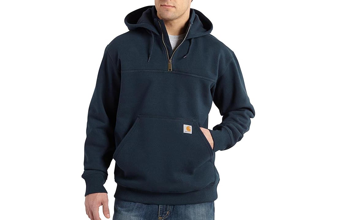 The Best Fathers Day Gifts Option Carhartt Rain Defender QuarterZip Sweatshirt