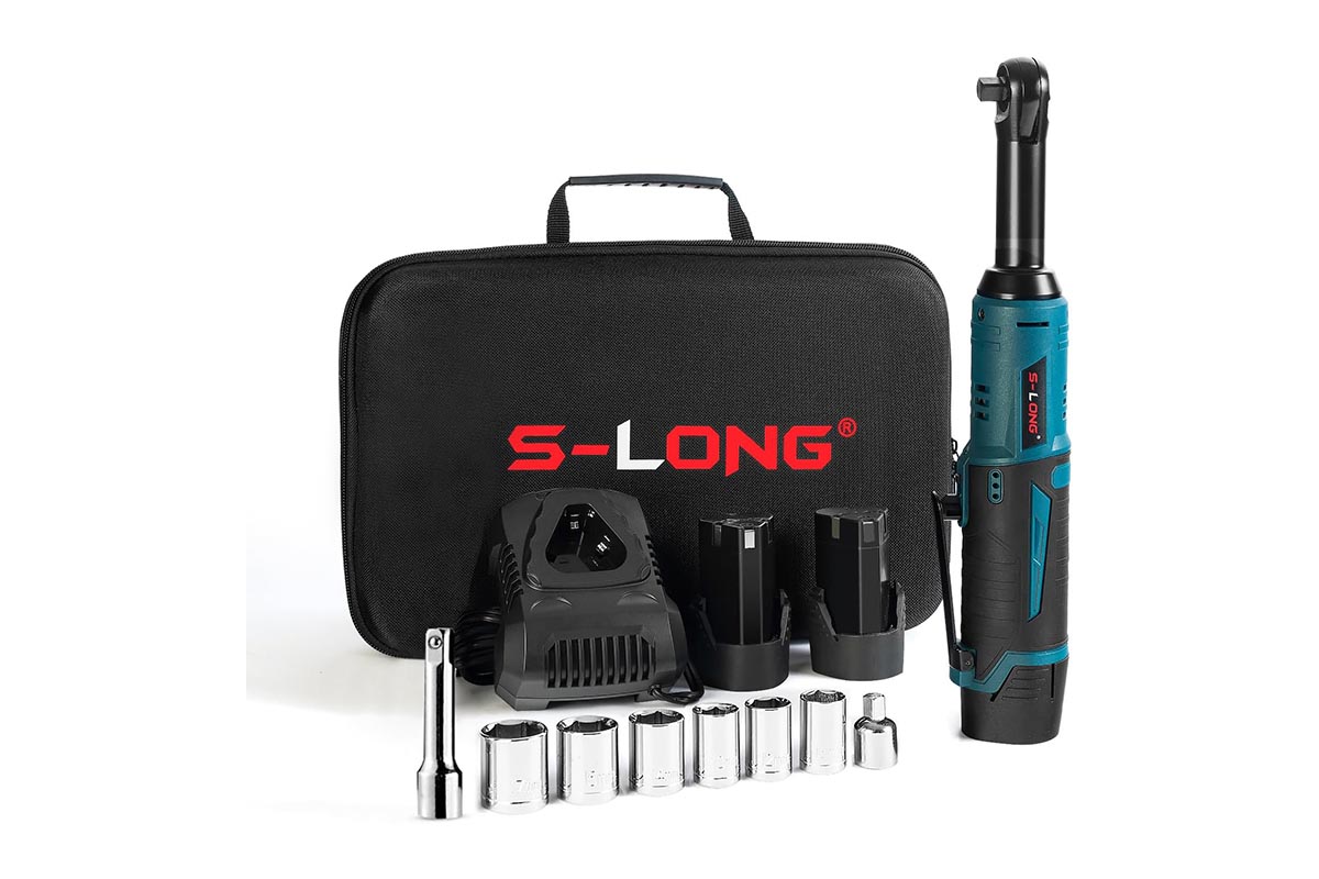 The Best Fathers Day Gifts Option S-Long Cordless Electric Ratchet Wrench Set