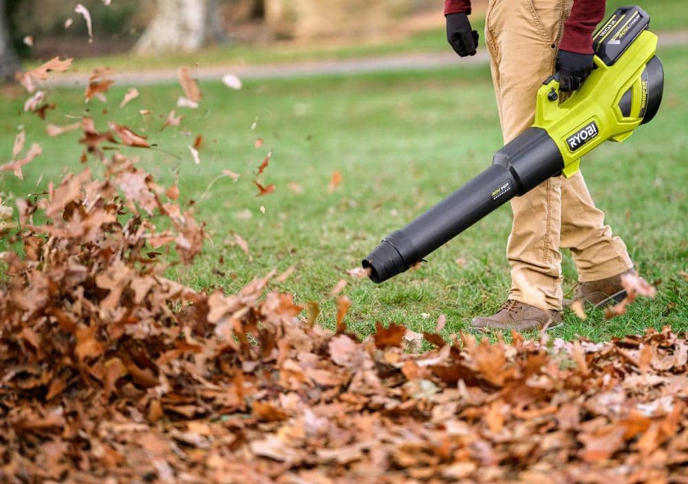 The Home Depot 4th of July Deals Ryobi 40V HP Cordless Blower and String Trimmer Kit