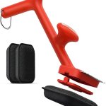 ThermoMaven grill brush and two replacement heads on a white background